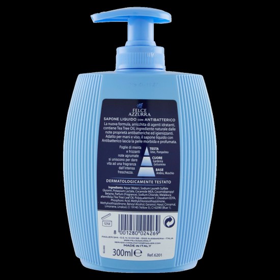 FELCE AZZURRA SAPONE LIQUIDO 300 ML ANTIBATTERICO