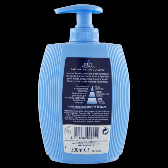 FELCE AZZURRA SAPONE LIQUIDO CLASSICO 300 ML