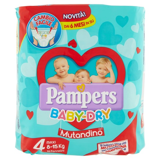 PAMPERS BABYDRY MUTAND.MAXI   