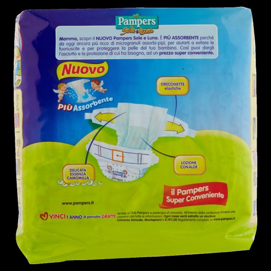 PAMPERS SOLE&LUNAMINI X 21