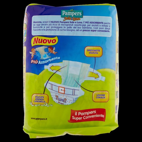 PAMPERS SOLE&LUNAJUNIOR X 16