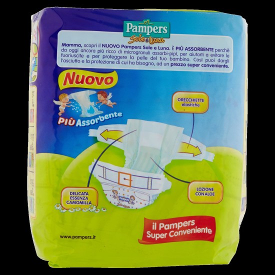 PAMPERS SOLE&LUNAMAXI X 18