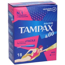 TAMPAX & GO 18PZ MINI TAMPAX & GO 18PZ MINI