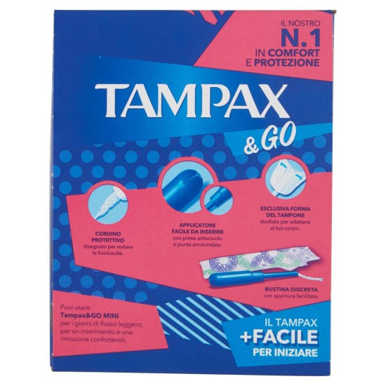 TAMPAX & GO 18PZ MINI