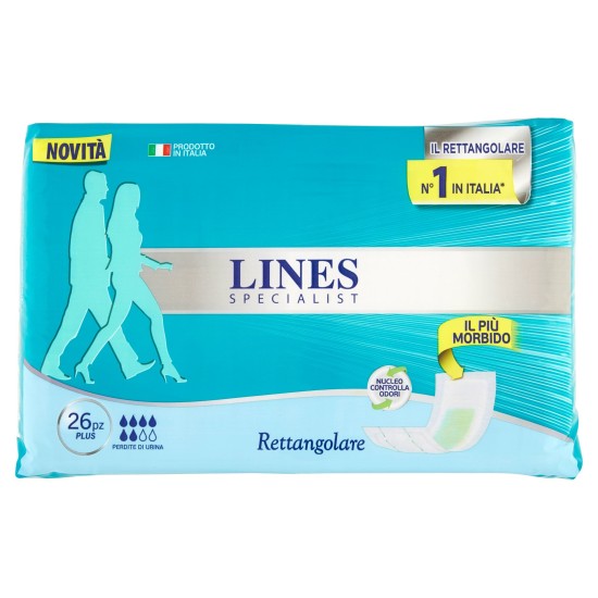 LINES SPECIALIST RETTANGOLARE CONFEZIONE DA 22