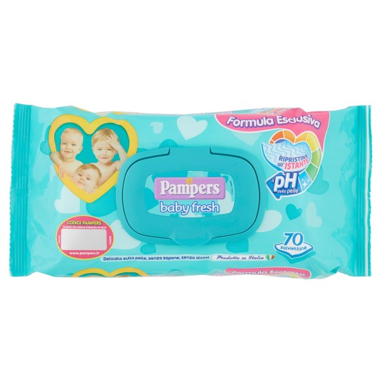 PAMPERS SALVIET.BABY FRESH X70