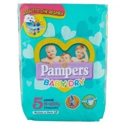 PAMPERS BABY DRY JUNIOR 11/25
