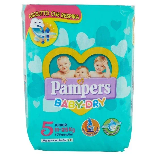 PAMPERS BABY DRY JUNIOR 11/25