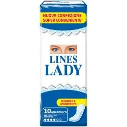 LINES LADY ANATOMICO CONFEZIONE DA 10