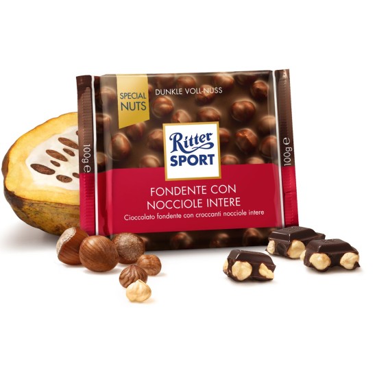 RITTER SPECIAL NUTS FONDENTE NOCCIOLE GR 100