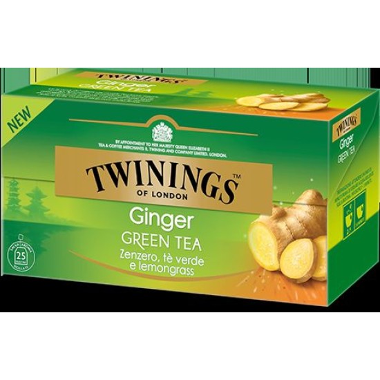 E*TWININGS TE GINGER GREEN 25F