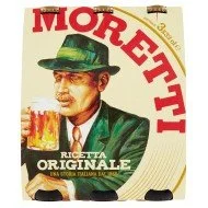 MORETTI BIRRA 3 BOTTIGLIE DA 33 CL