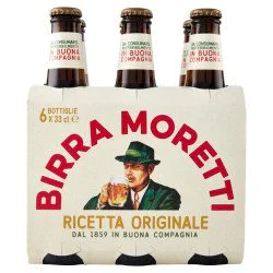 MORETTI BIRRA CL.33X6 BOTTIG