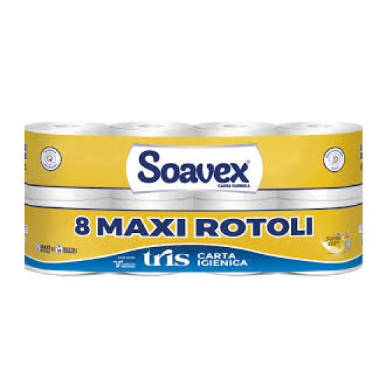 SOAVEX CARTA IG.8 ROTOLI MAXI