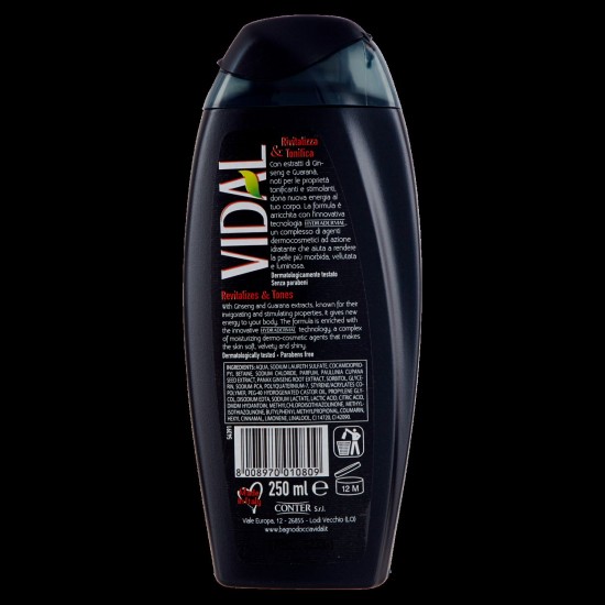 VIDAL DOCCIA 250ML ENERGY/SPOR