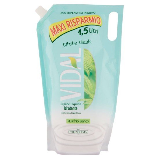 VIDAL SAPONE LIQUIDO RICARICA MUSK 1 