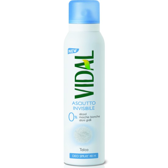 VIDAL DEOSPRAY 150 ML TALCO    