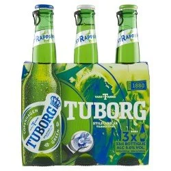 TUBORG BIRRA BOTT. CL.33X3