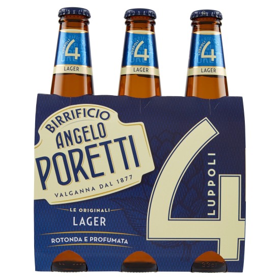 ANGELO PORETTI 4 LUPPOLI CONFEZIONE DA 3 PER 33 CL