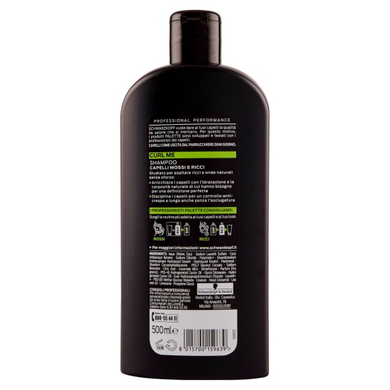 PALETTE PROFESSIONAL SHAMPOO 440 ML CURL 