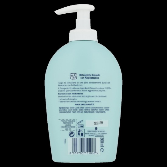 NEUTROMED SAPONE LIQUIDO ANTIBATTERICO 300 ML 