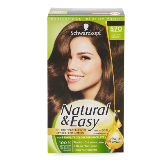 NATURAL E EASY COLOR 570 CASTANO NATURALE 