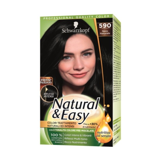 NATURAL E EASY COLOR 590 NERO NATURALE   