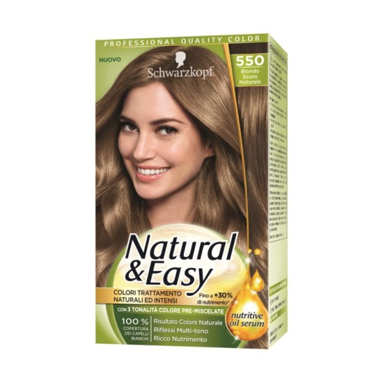 NATURAL E EASY COLOR 550 BIONDO SCURO NATURALE