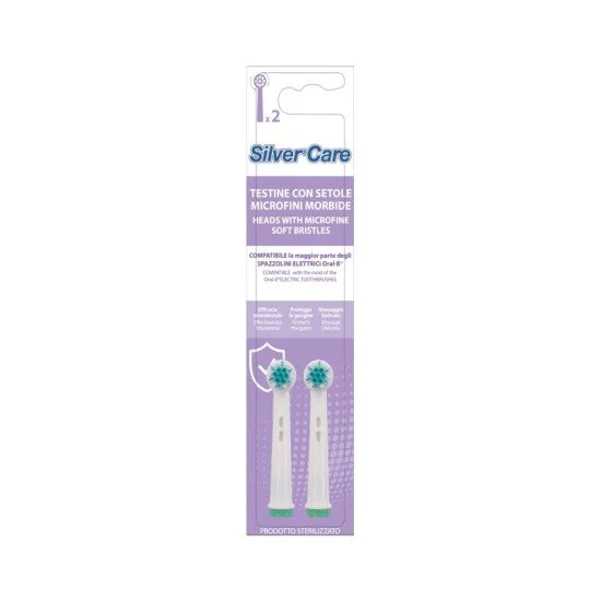 SILVER CARE RIC.ORALB 2PZ SENS