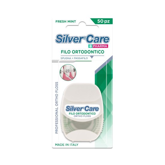 SILVER CARE FILO INTERDENTALE 50 M SILVER CARE FILO INTERDENTALE 50 M