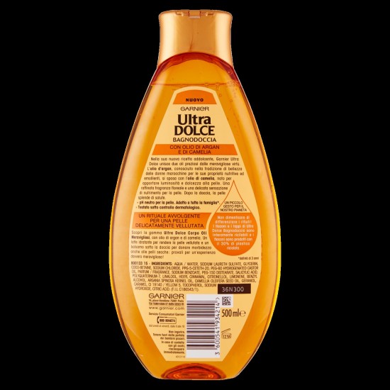 U.DOLCE BAGNO 500ML ARGAN/CAME