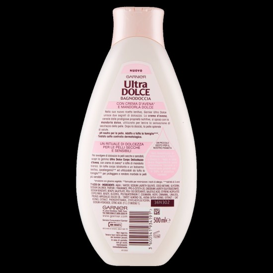 ULTRA DOLCE BAGNO SCHIUMA  AVENA E MANDORLE 