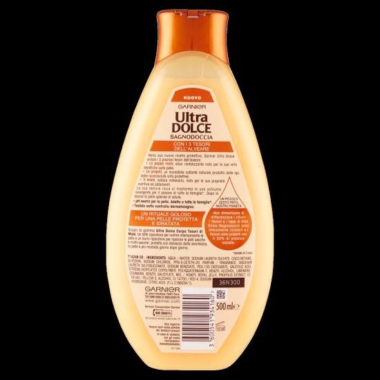 U.DOLCE BAGNO 500ML TES.MIELE