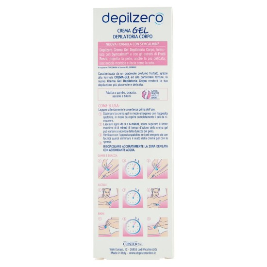 DEPILZERO CREMA GAMBE BRACCIA 200 ML