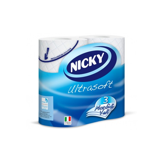 NICKY ELITE CARTA IGIENICA 4 ROTOLI