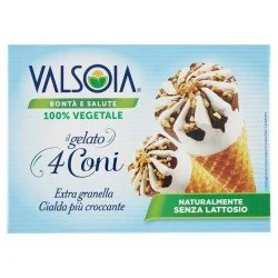 VALS. GELATO 4 CONI GR.300