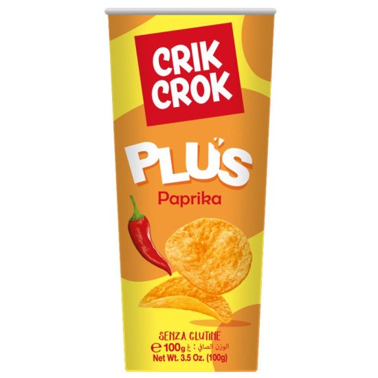 CRIK CROK PLUS PAPRIKA TUBO