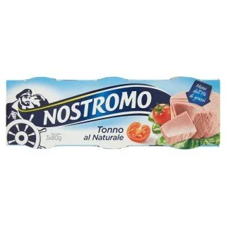 NOSTROMO TONNO NATURALE CONFEZIONE DA 3 PER 