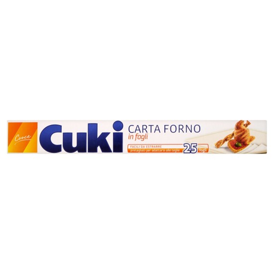 CUKI CARTA FORNO 25 FOGLI 9.5M