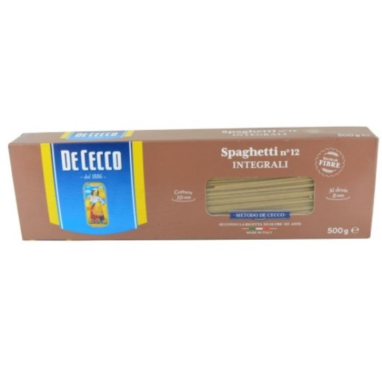 DE CECCO SPAGHETTI INTEGR.500G