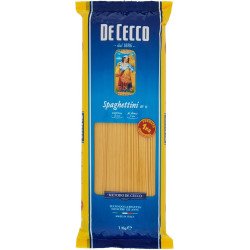 DE CECCO PASTA 1 KG SPAGHETTI DE CECCO PASTA 1 KG SPAGHETTI