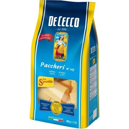 DE CECCO PACCHERI SPEC. 500GR.