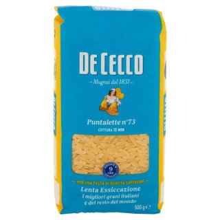 DE CECCO PASTA 1KG PUNTALETTE DE CECCO PASTA 1KG PUNTALETTE