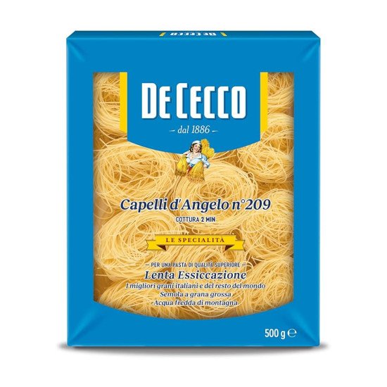 DE CECCO CAPELLI D.ANGELO 500G DE CECCO CAPELLI D.ANGELO 500G