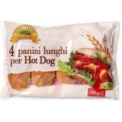 PANDITTAINO HOT DOG CONFEZIONE DA 4 GR 250 PANDITTAINO HOT DOG CONFEZIONE DA 4 GR 250