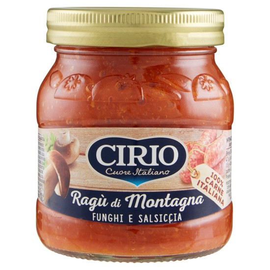 CIRIO SUGO RUSTICO SALSA FUNGHI GR. 350  