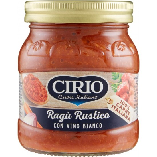 CIRIO SUGO RUSTICO RAGU' CARNE GR 350