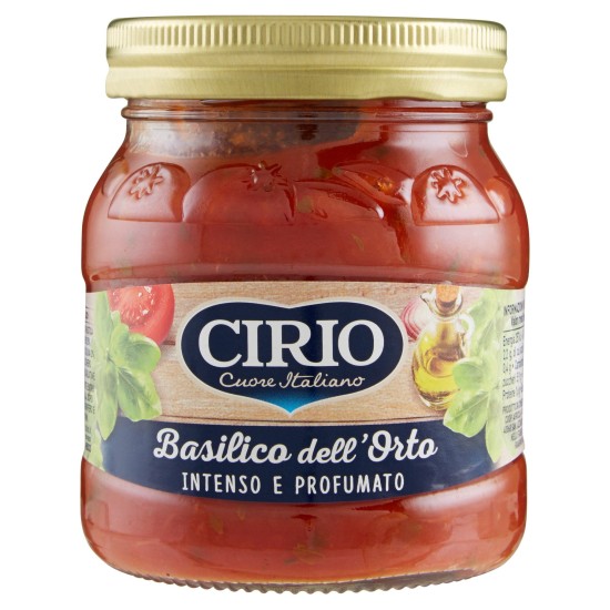 CIRIO SUGO RUSTICO BASILICO 350 GR