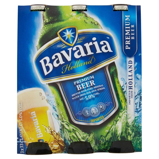 BAVARIA BIRRA PREMIUM CONFEZIONE 3 DA 33 CL