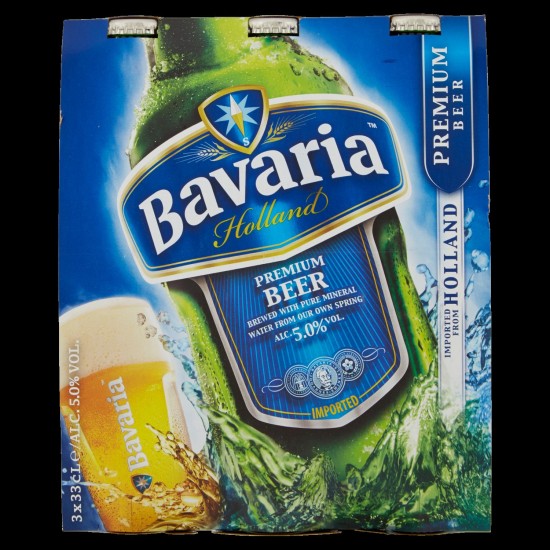 BAVARIA BIRRA PREMIUM CONFEZIONE 3 DA 33 CL